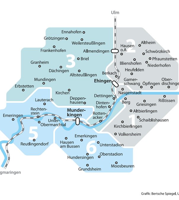 Gebietsübersicht vom ADKflex